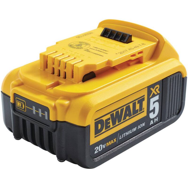 Lijadora inalámbrica DEWALT 20V MAX XR de velocidad variable con batería de 5 Ah y cargador MAX XR 20V - DCW200BWDCB205C
