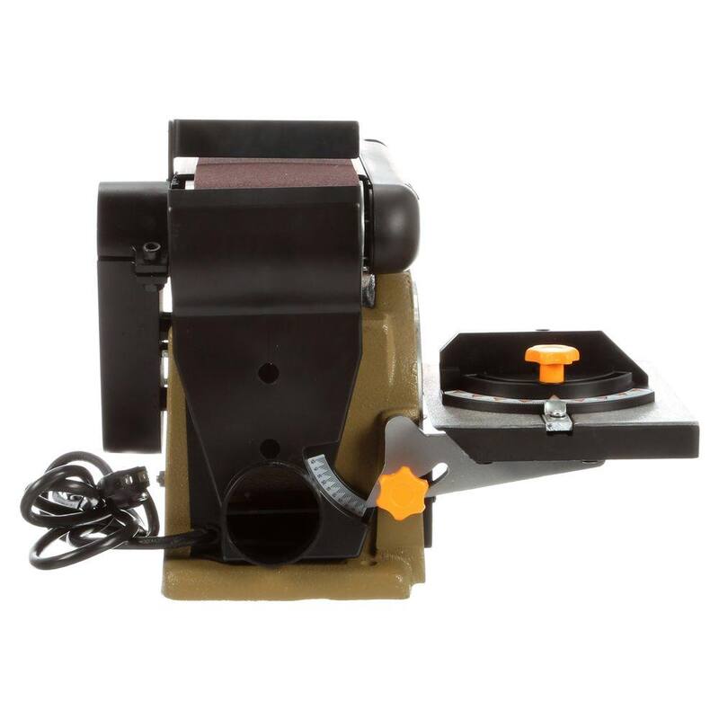 Lijadora de banda de 6 pulgadas con disco de 4 pulgadas x 36 pulgadas de 4.3 amperios - RK7866