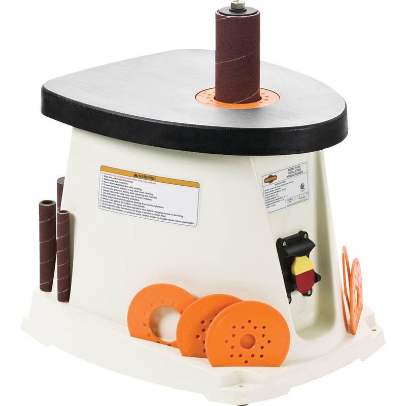 Lijadora de husillo oscilante para banco de 1/2 HP de Shop Fox - W1831