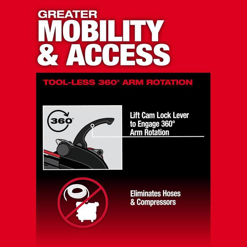 Milwaukee M12 FUEL 12-Volt Lithium-Ion Inalámbrico 3/8 pulgadas x 13 pulgadas Bandfile con Repuesto de Rueda de Contacto Bandfile M12 3/8 pulgadas - 2483-20-49-16-2483