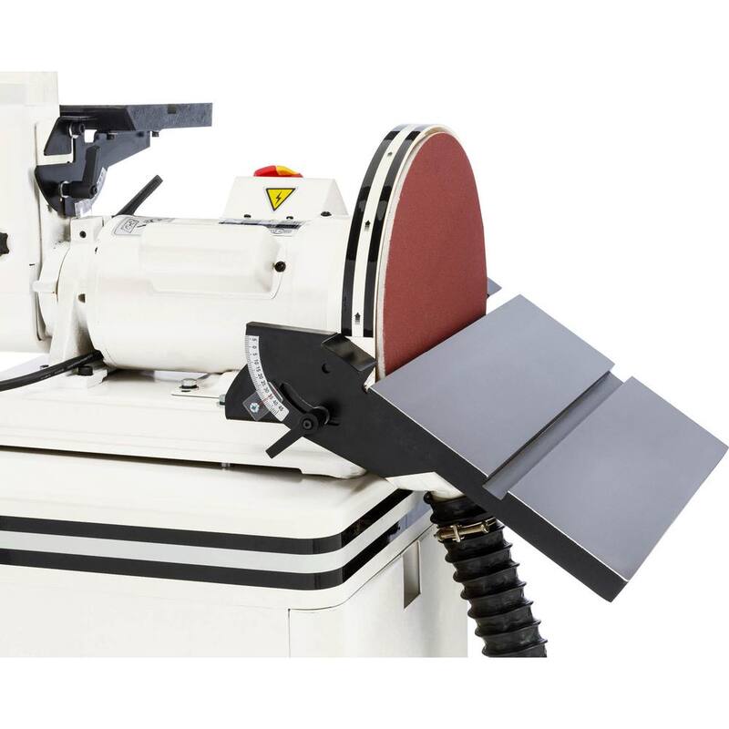 Lijadora de banda/disquera combinada de 6 pulgadas x 48 pulgadas de Shop Fox - W1712