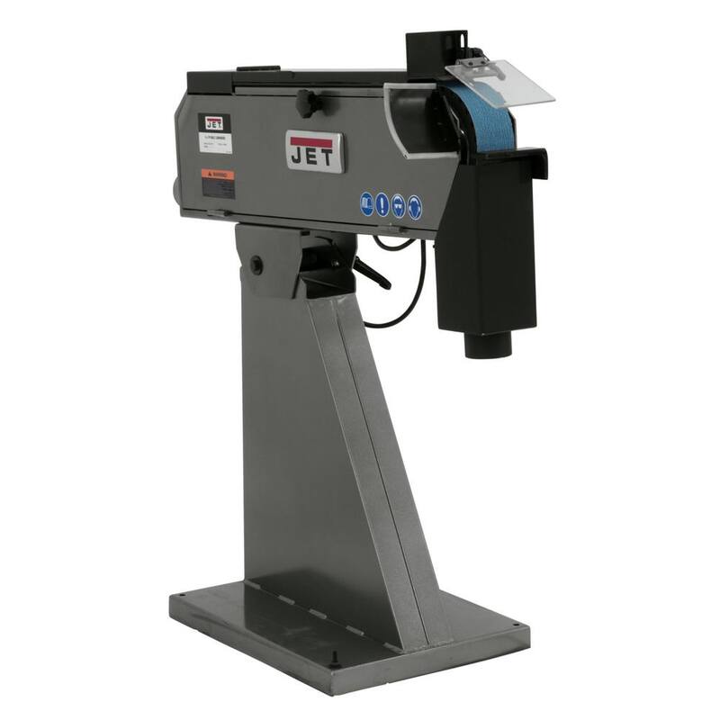 Amoladora de banda estacionaria de 4 HP y 3 pulgadas x 79 pulgadas, 220 voltios, BG-379-1 - 414610
