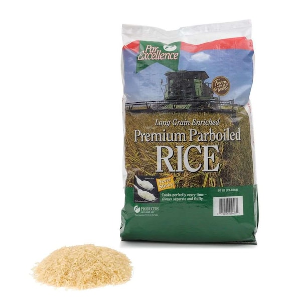 Producers Rice Mill Producers Rice Mill Premium Parboiled Rice 50lbs - R1PX50550