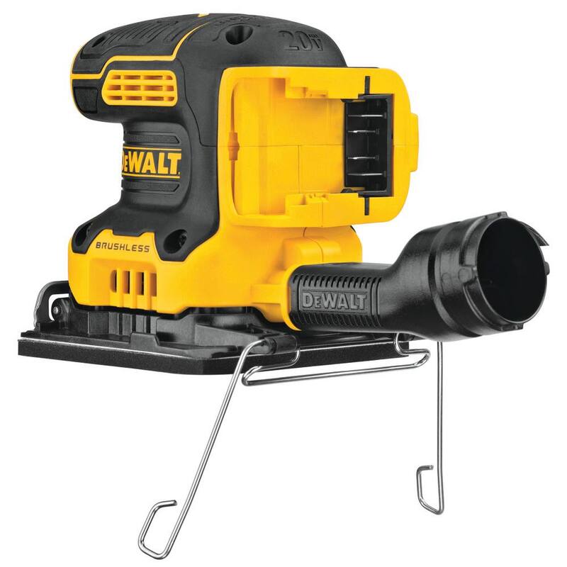 Lijadora inalámbrica DEWALT 20V MAX XR de velocidad variable de 1/4 de hoja, (1) batería de iones de litio de 20V 3.0Ah y cargador máx. de 12V-20V - DCW200BW230C