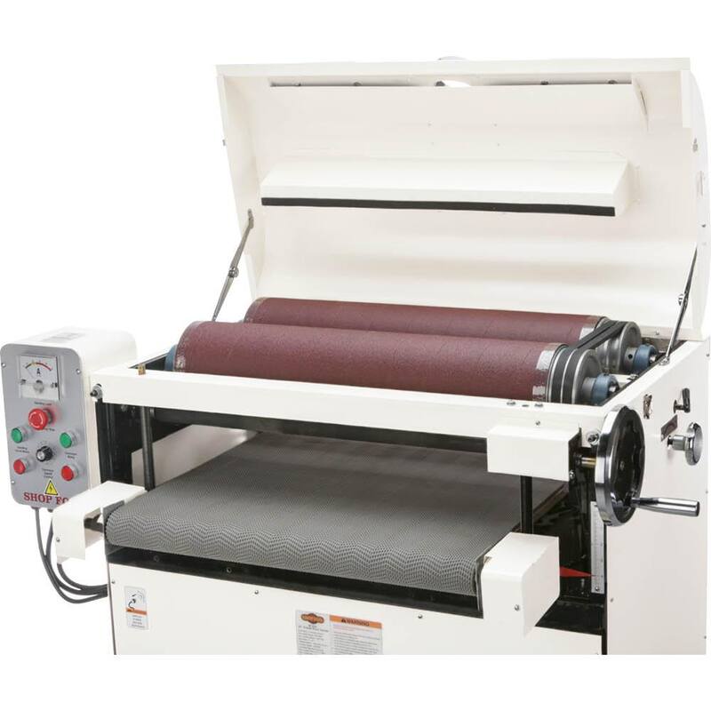 Lijadora de Tambor de 26 pulgadas y 5 HP de Shop Fox - W1678