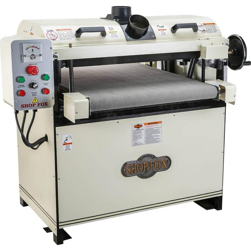 Lijadora de Tambor de 26 pulgadas y 5 HP de Shop Fox - W1678