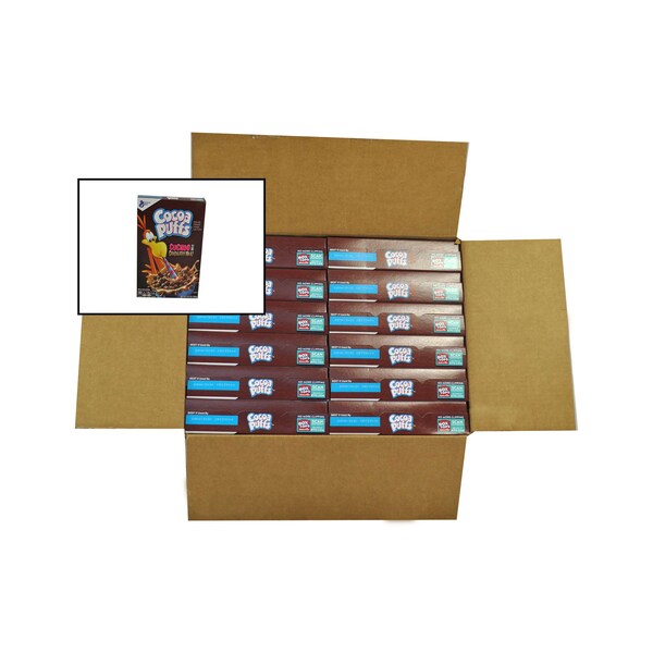 Cocoa Puffs Cocoa Puffs Cereal Box 10.4 oz., PK12 - 16000-15128