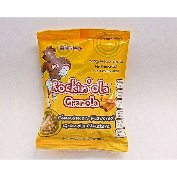 Rockinola Cinnamon Granola 56g, PK125 - 8004230