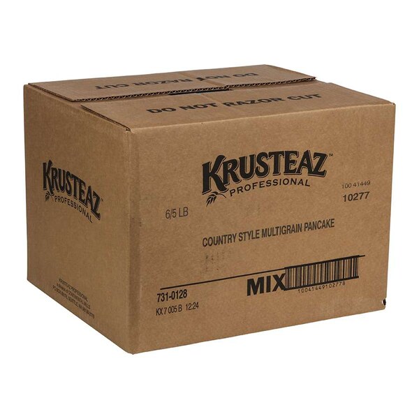 Krusteaz Professional Country Style Multigrain Pancake Mix 5lbs Box, PK6 - 731-0128
