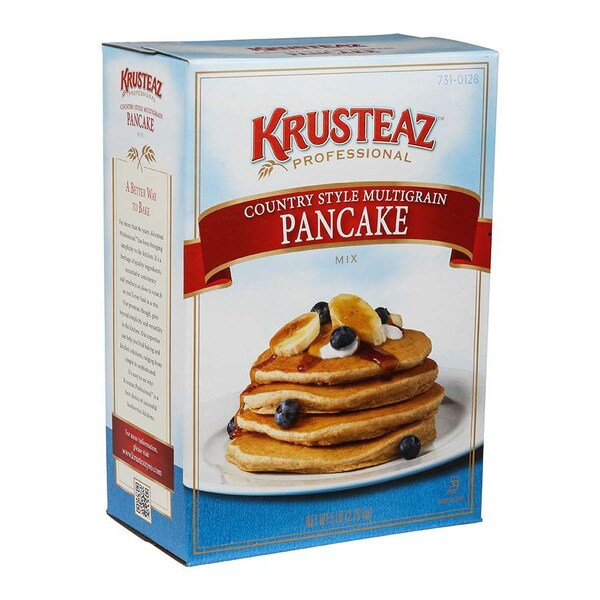 Krusteaz Professional Country Style Multigrain Pancake Mix 5lbs Box, PK6 - 731-0128
