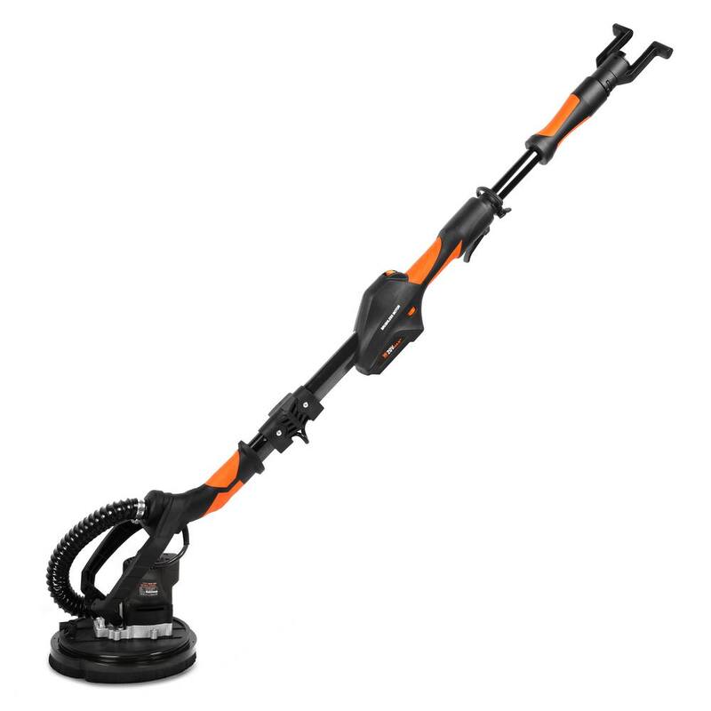 Lijadora de yeso inalámbrica WEN 20-Volt Max de velocidad variable y sin escobillas (Sólo herramienta - Batería no incluida) - 20409BT