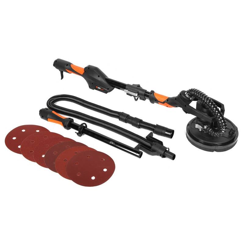 Lijadora de yeso inalámbrica WEN 20-Volt Max de velocidad variable y sin escobillas (Sólo herramienta - Batería no incluida) - 20409BT