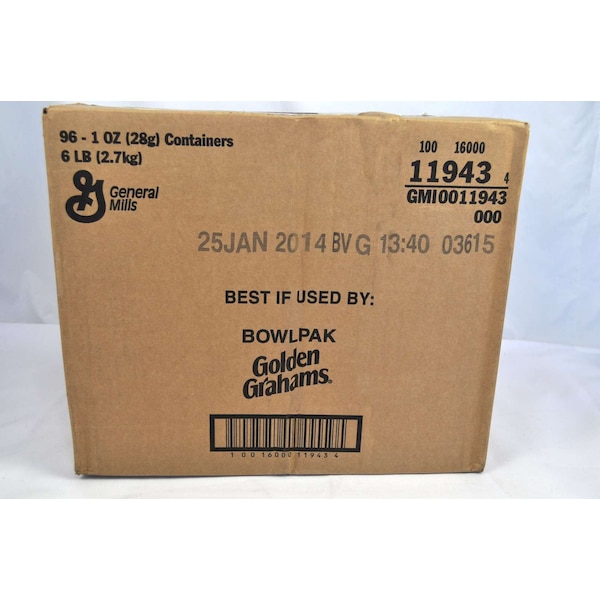 Golden Grahams Golden Grahams Cereal Bowl Pak 1 oz., PK96 - 16000-11943