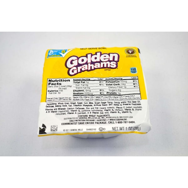 Golden Grahams Golden Grahams Cereal Bowl Pak 1 oz., PK96 - 16000-11943