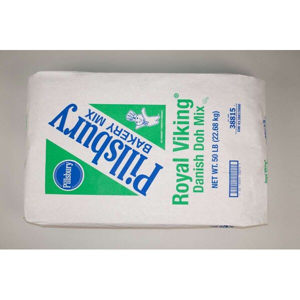 Pillsbury Pillsbury Danish Mix Royal Viking Danish Doh Mix 50lbs - 18000-38815