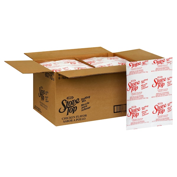 Stove Top Stuffing Chicken Flavor 3.418lbs, PK6 - 10043000807108