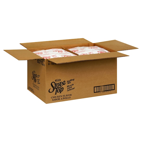 Stove Top Stuffing Chicken Flavor 3.418lbs, PK6 - 10043000807108