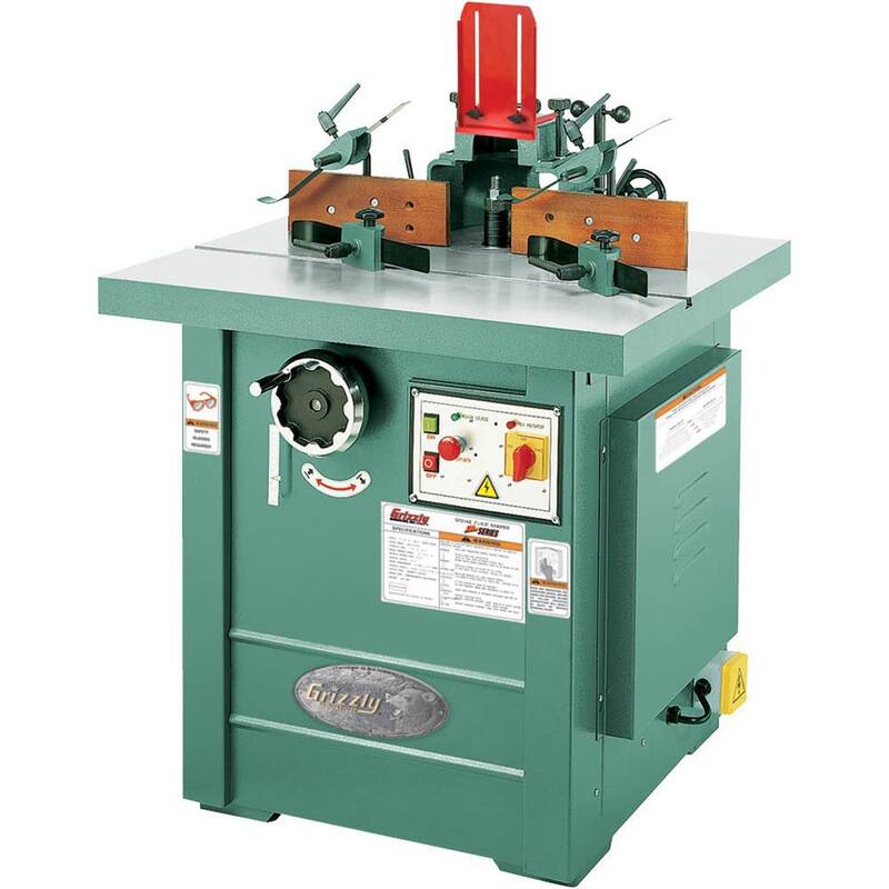 Grizzly Industrial 5 HP Profesional Spindle Shaper - G5912Z