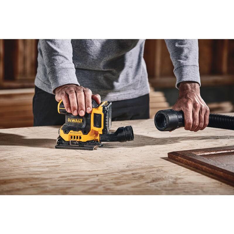 Lijadora inalámbrica DEWALT 20V MAX XR de velocidad variable con batería de 20V 2.0Ah, batería de 3.0Ah y cargador - DCW200D1WDCB230