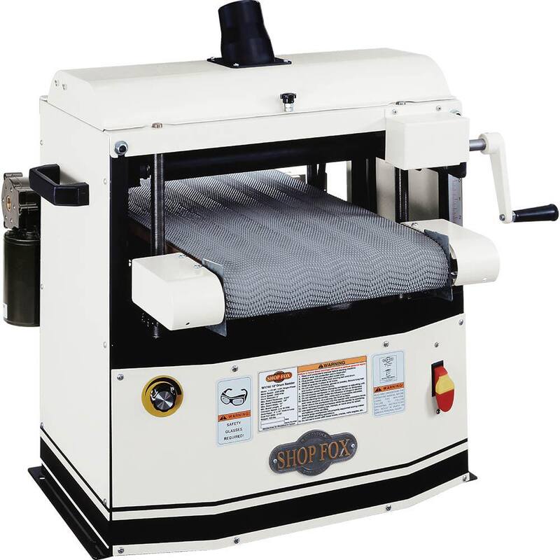 Lijadora de tambor para banco de 12 pulgadas y 1-1/2 HP de Shop Fox - W1740