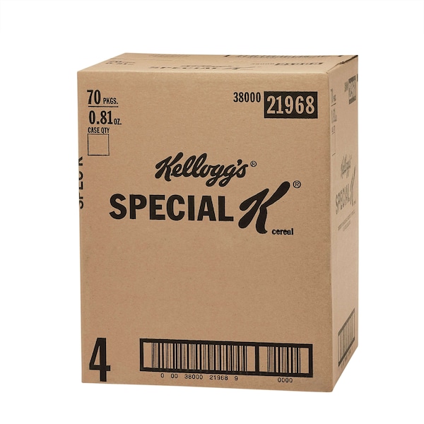 Kelloggs Kellogg's Special K Cereal .81 oz., PK70 - 3800021968