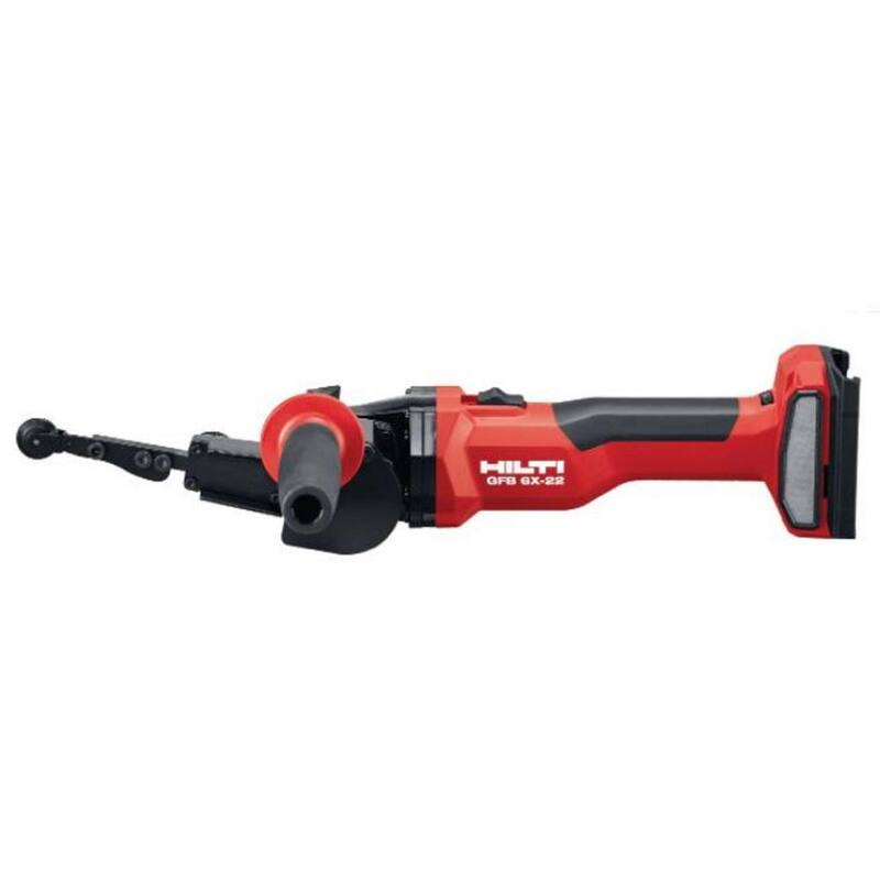 Herramienta inalámbrica Hilti de 22 voltios NURON GFB 6X con lima de banda y lijadora sin escobillas de iones de litio (solo herramienta) - 2252752