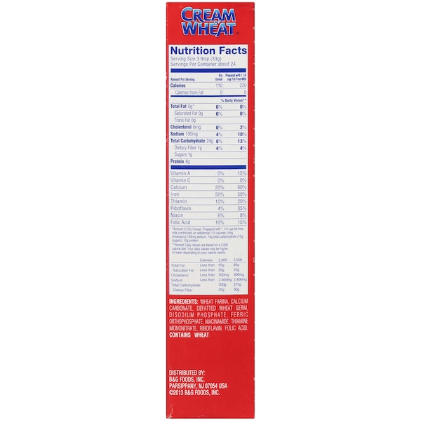 Cream Of Wheat Stove Original 2.5 Minute, PK12 - 80100612