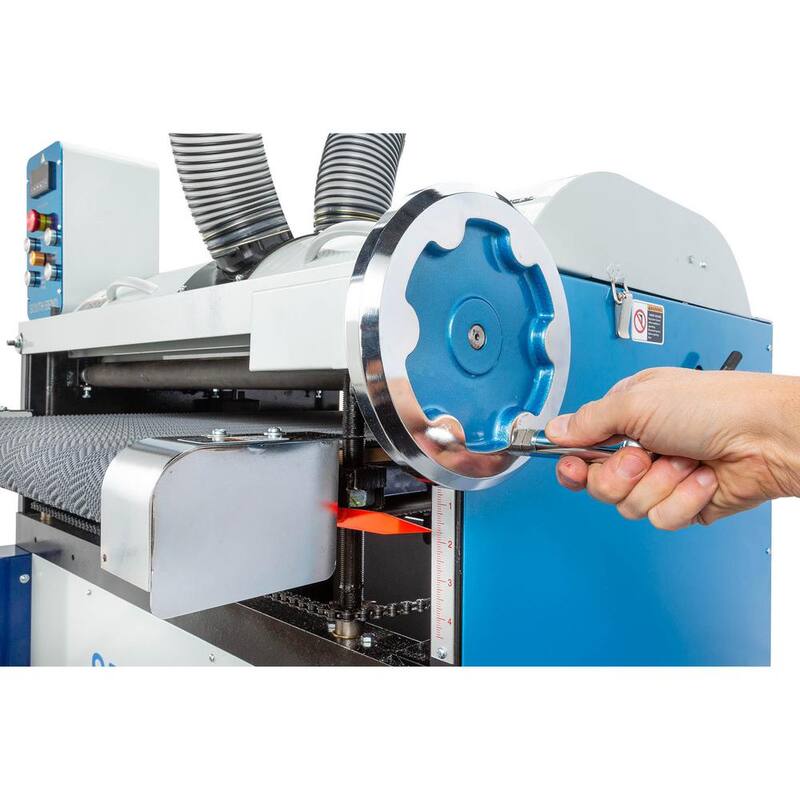 Lijadora de tambor monofásica de 5 HP de Grizzly Industrial de 26 pulgadas - SB1102