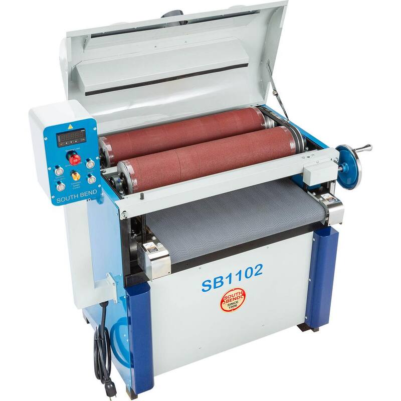 Lijadora de tambor monofásica de 5 HP de Grizzly Industrial de 26 pulgadas - SB1102