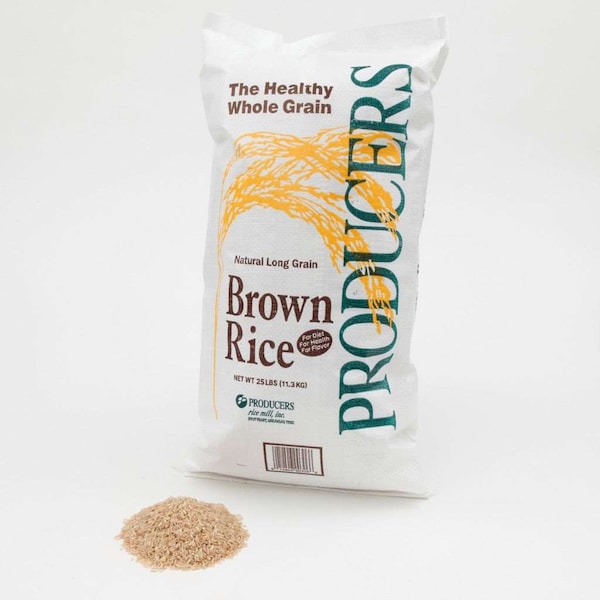 Producers Rice Mill Producers Rice Mill Inc Long Grain Brown Rice 25lbs - B2PE25560