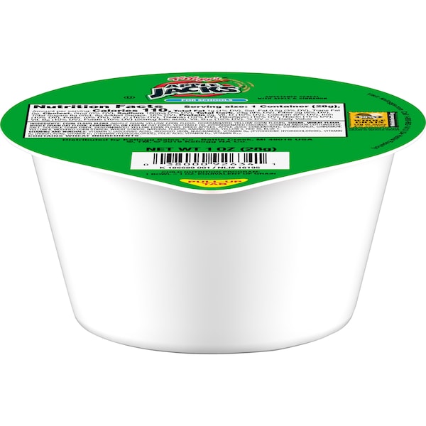 Kelloggs Kellogg's Reduced Sugar Whole Grain Apple Jacks Cereal 1 oz., PK96 - 3800078787