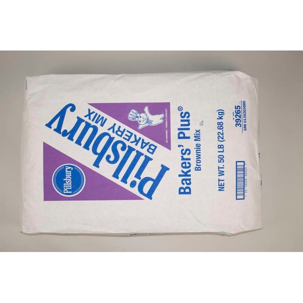 Pillsbury Pillsbury Bakers' Plus Brownie Mix 50lbs - 18000-39265