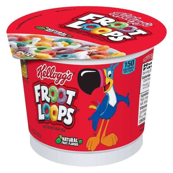 Kelloggs Favorite Variety Cereal Pack 1.91 oz., PK60 - 3800012611