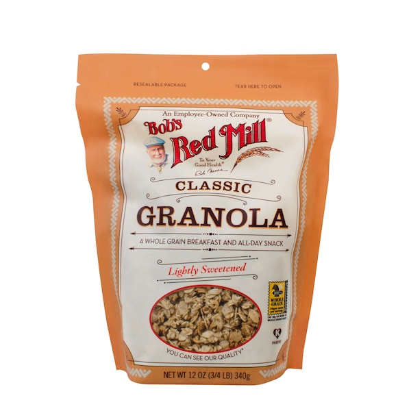 Bobs Red Mill Natural Foods Bob's Red Mill Classic Granola 12 oz. Bag, PK4 - 1669S124