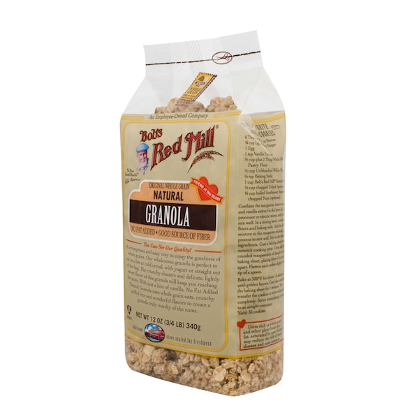 Bobs Red Mill Natural Foods Bob's Red Mill Classic Granola 12 oz. Bag, PK4 - 1669S124