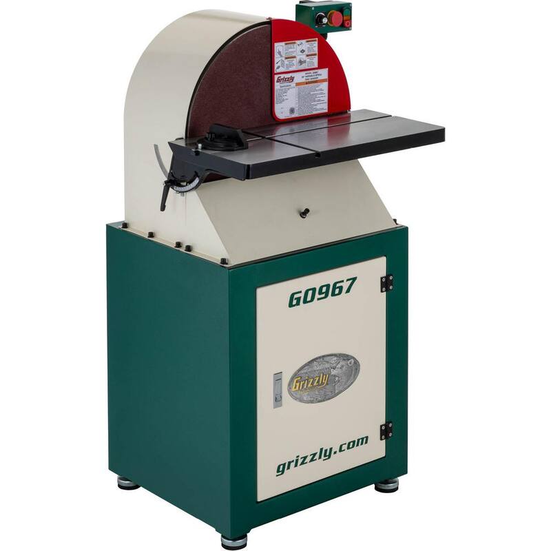 Abridor de disco de velocidad variable de 20 pulgadas de 220 voltios - G0967 de Grizzly Industrial.