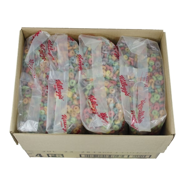 Kelloggs Kellogg's Froot Loops Cereal Kosher 31 oz. Bags, PK4 - 3800001791