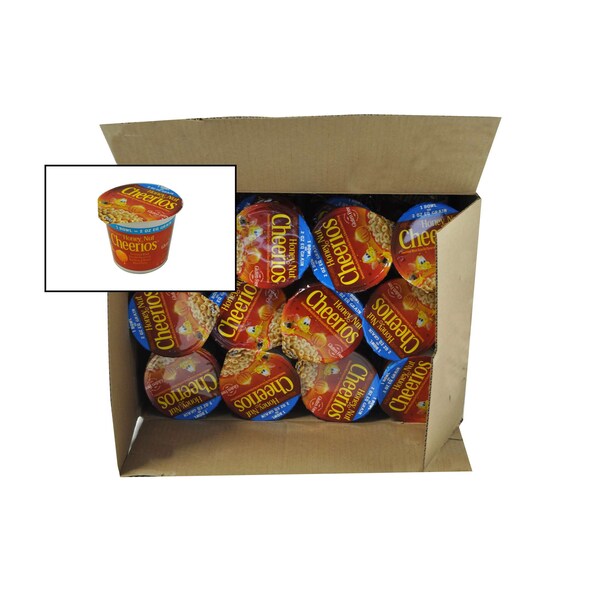 Honey Nut Cheerios Honey Nut Cheerios Cereal Single Serve K12 2 oz. Eq Grain, PK60 - 16000-14882
