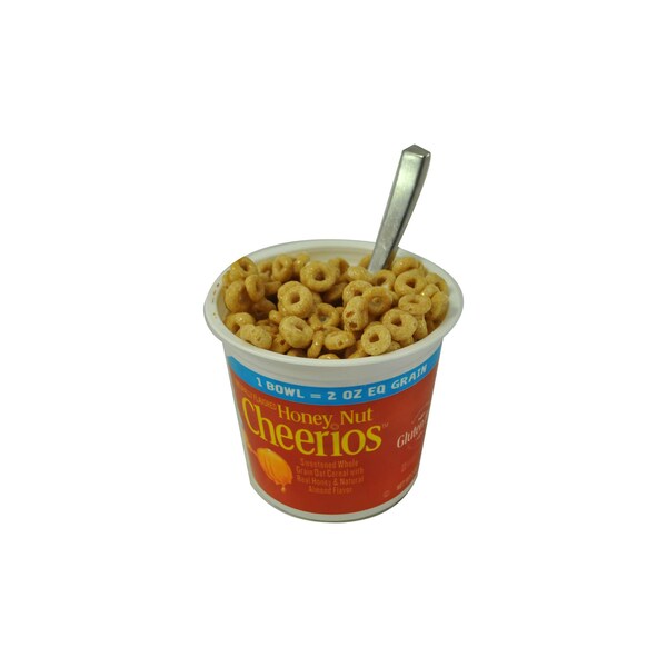 Honey Nut Cheerios Honey Nut Cheerios Cereal Single Serve K12 2 oz. Eq Grain, PK60 - 16000-14882