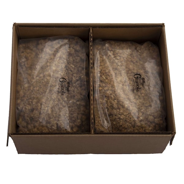 Kelloggs Kellogg's Low Fat Granola Without Raisins Cereal 50 oz. Bag, PK4 - 3800025435