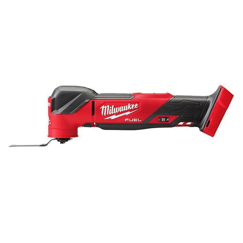 Herramienta oscilante multifunción inalámbrica sin escobillas Milwaukee M18 FUEL de 18V de ion de litio (solo la herramienta) - 2836-20