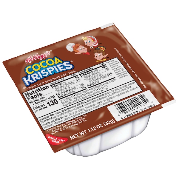 Kelloggs Kellogg's Cocoa Krispies Cereal 1.1 oz. Bowl, PK96 - 3800001196