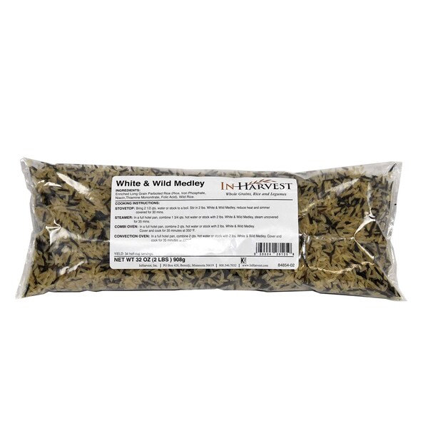 Inharvest White & Wild Medley Rice 2lbs, PK6 - 16255