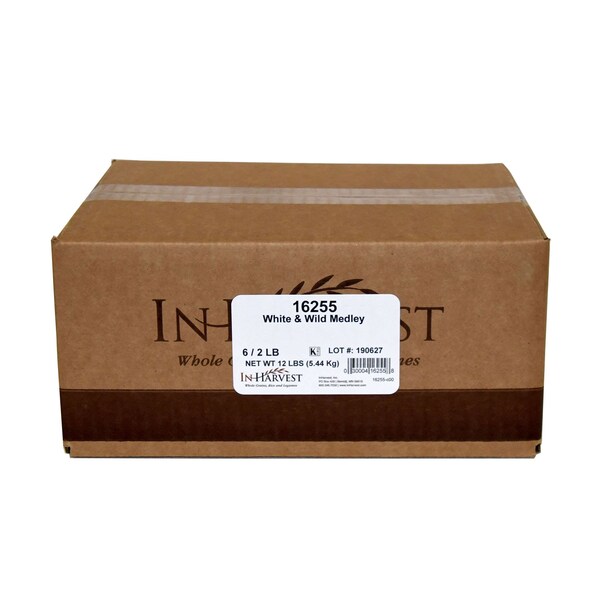 Inharvest White & Wild Medley Rice 2lbs, PK6 - 16255