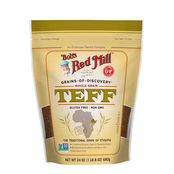 Bobs Red Mill Natural Foods Bob's Red Mill Whole Grain Teff 24 oz. Pouches, PK4 - 1533S244