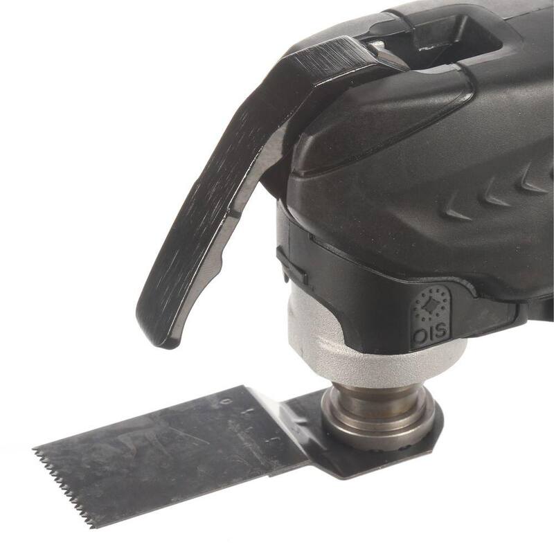 Herramienta múltiple oscilante inalámbrica de velocidad variable Makita 18V LXT de ion de litio (solo herramienta) con adaptadores de cuchilla y accesorios - XMT03Z.