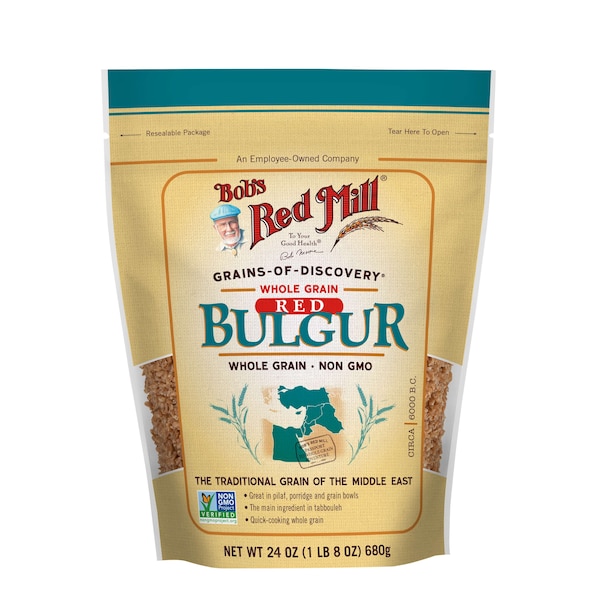 Bobs Red Mill Natural Foods Bob's Red Mill Red Bulgur 24 oz. Resealable Pouches, PK4 - 1100S244