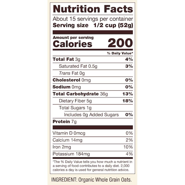 Bobs Red Mill Natural Foods Gluten Free Organic Quick Cooking Rolled Oats 28 oz., PK4 - 1993S284