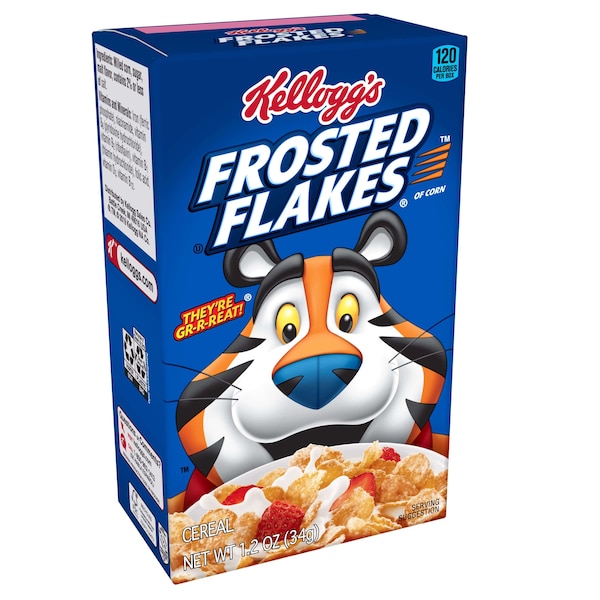Kelloggs Kellogg's Frosted Flakes Cereal 1.2 oz., PK70 - 3800021962