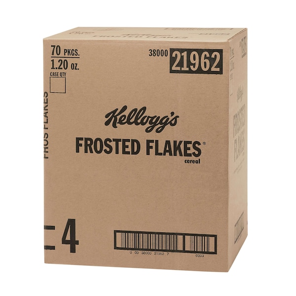 Kelloggs Kellogg's Frosted Flakes Cereal 1.2 oz., PK70 - 3800021962
